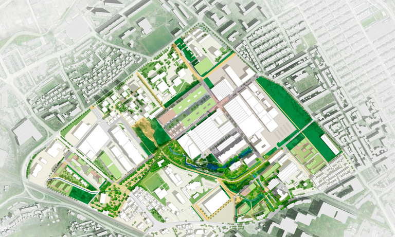 Carta – Reichen et Robert - Reconversion du site DMC à mulhouse