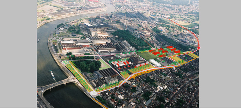 Baaum - Reichen et Robert Associes -Amenagement urbain de la vallee Seresienne-Seraing-Belgique-axonometie-rue cokerill.jpg