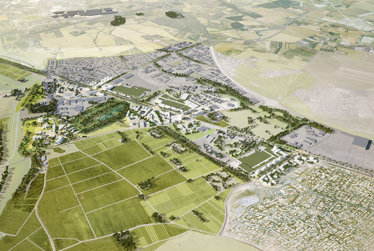 Carta – Reichen et Robert - Reichen et robert asocies-Eco cite de la Route de la mer-Montpellier-plan de situation projet d'ensemble.jpg