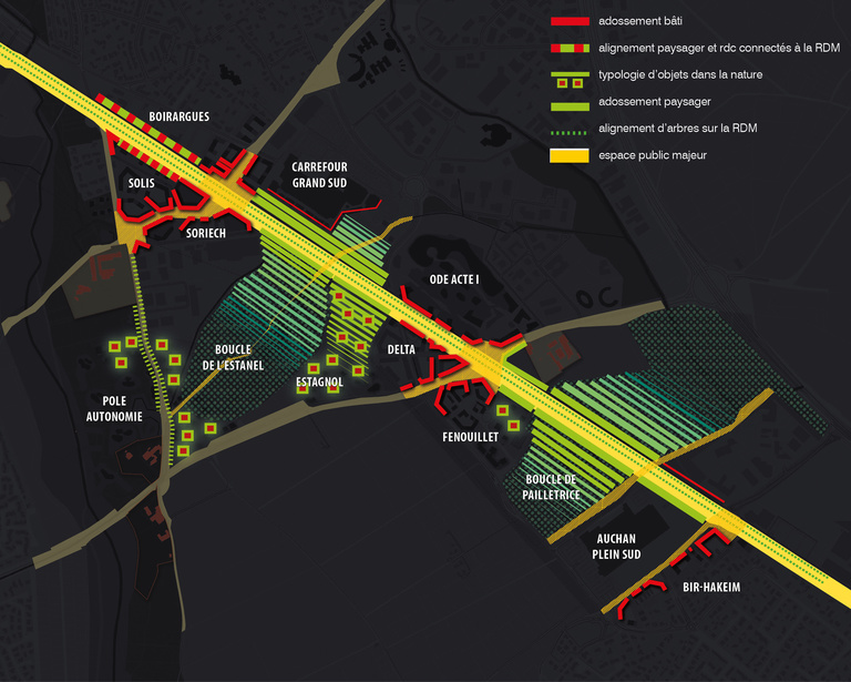 Carta – Reichen et Robert - Reichen et robert asocies-Eco cité de la Route de la mer-Montpellier-scenographie axe .jpg
