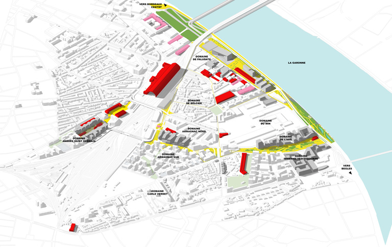 Carta – Reichen et Robert - Reichen et Robert Associes-Quartier Saint Jean-Belcier-Restructuration urbaine-Bordeaux Euratlantique-Vue generale 2014.jpg