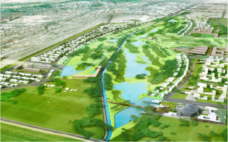 Baaum - 0608FES-Aerienne promenade Oued.jpg