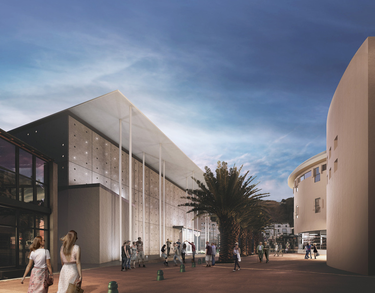 Carta – Reichen et Robert - F12Studio_LaGarde_PoleCulturel_Vue_soiree_Light.jpg