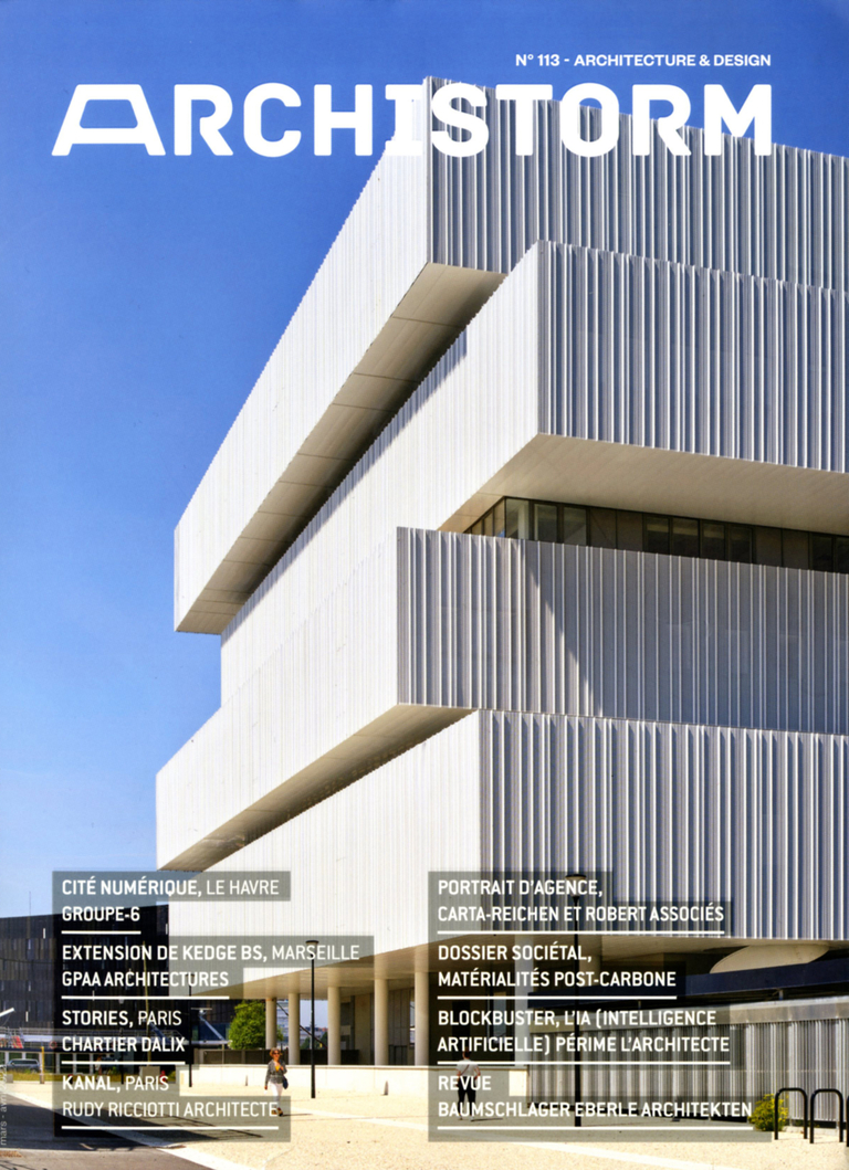 Baaum - ARCHISTORM - N°113 PORTRAIT D'AGENCE l CARTA - REICHEN ET ROBERT ASSOCIES