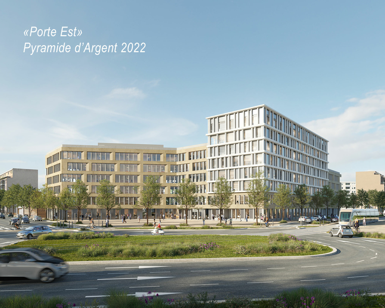 Baaum - "Porte Est" Pyramides d'Argent du Grand Prix Régional Provence-Alpes-Côte d'Azur 2022, catégorie "Immobilier d'entreprise"