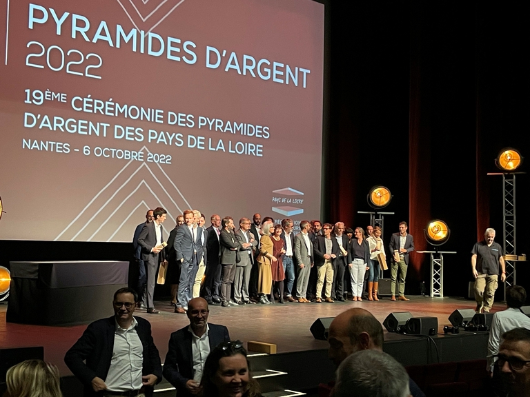 Baaum - Lauréat Pyramides d’Argent 2022 des Pays de la Loire - Catégorie Impact Sociétal pour le projet des logements Cour Monselet à Nantes