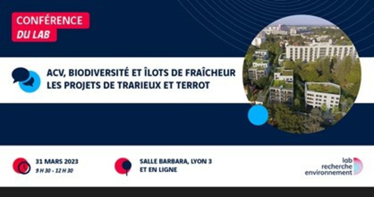 Baaum - Conférence du LAB Recherche Environnement le 31 Mars 2023