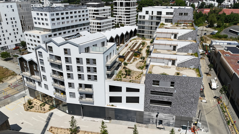 Carta – Reichen et Robert - Livraison du bâtiment Oasis, ZAC Baud Chardonnet à Rennes