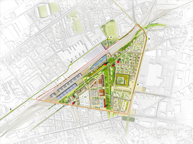 Baaum - The firm has won the contract for the project to develop the Saint-Jean district in Clermont-Ferrand.