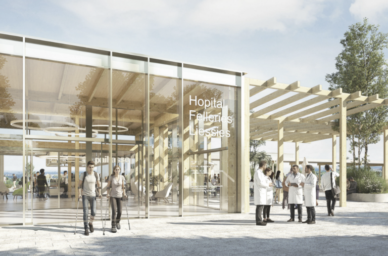 Carta – Reichen et Robert - Winner of the competition for the refurbishment and extension of Felleries–Liessies Hospital