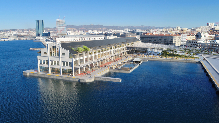 Baaum - ADIM Provence, la Banque des Territoires et RR&A réaménageront l'ancienne halle maritime, le J1 à Marseille !