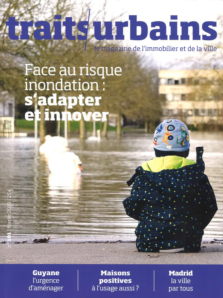 Baaum - Traits Urbains n°101 février 2019 - Marseille Vinci et Reichen font la « passerelle » entre la ville et le port