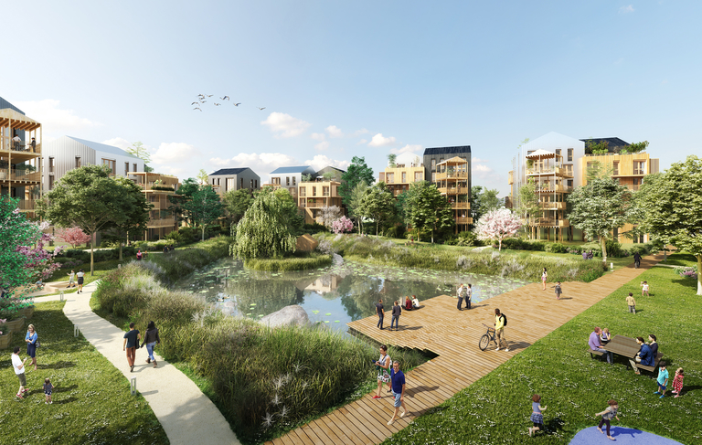 Baaum - Winner of the “Inventons la Métropole du Grand Paris 2” competition Révélation Lumière - Louis Lumière Site