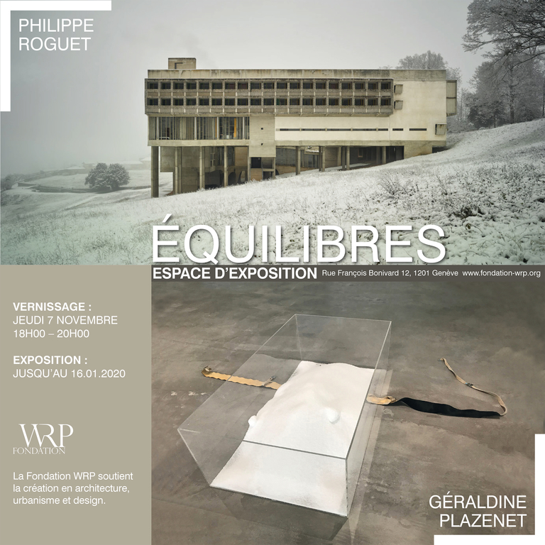 Baaum - The WRP Foundation presents the exhibition “Equilibres”: Philippe Roguet experiments with architectural photography in search of the atmosphere of the place, an architecture that is a metaphor for the human condition.