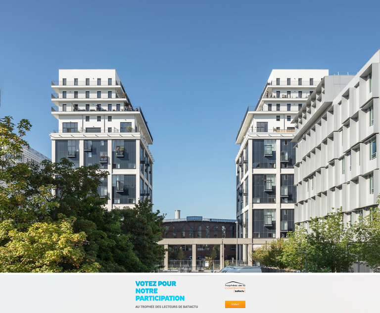 Baaum - Trophées de la Construction: votez pour notre projet "La Fabriq"