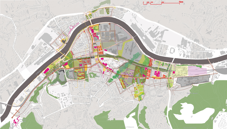 Carta – Reichen et Robert - Aménagement urbain de la vallée Sérésienne