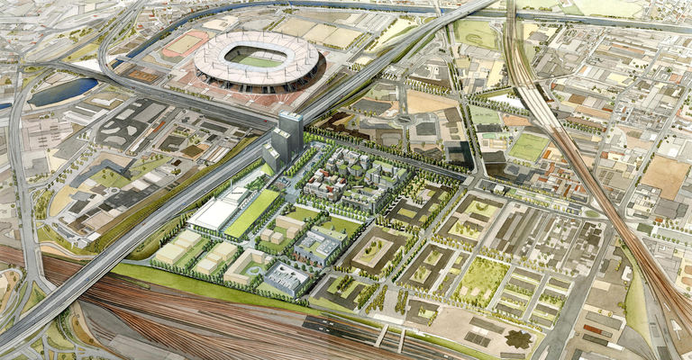 Carta – Reichen et Robert - Quartier Landy France et Pleyel
