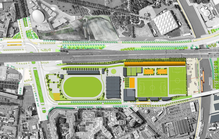 Carta – Reichen et Robert - SMR et stade Jules Ladoumègue