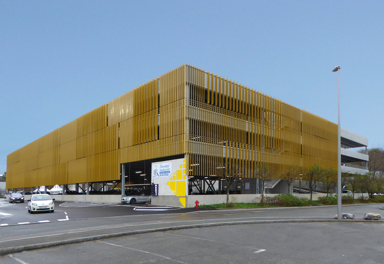 Carta – Reichen et Robert - Parking silo centre commercial E. Leclerc
