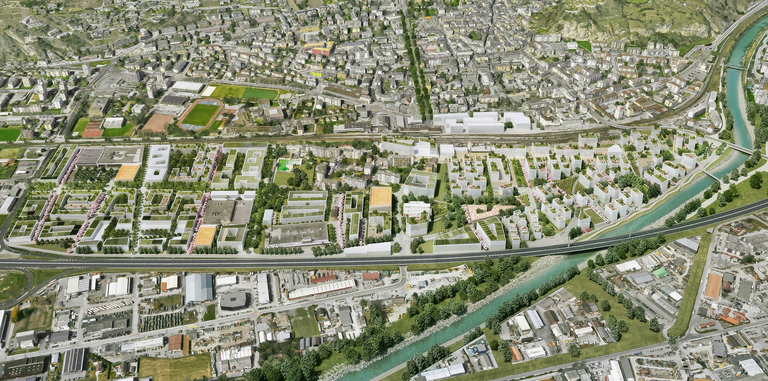 Carta – Reichen et Robert - Développement du quartier Ronquoz 21