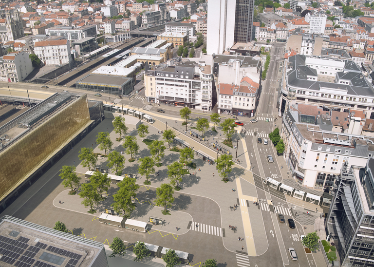 Carta – Reichen et Robert - Nouveau Tramway du Grand Nancy