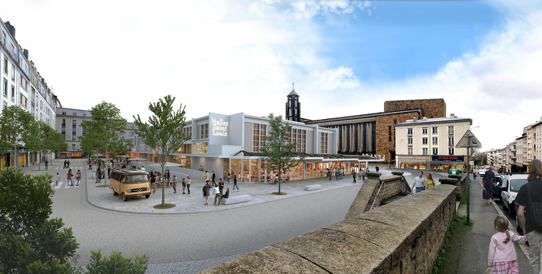 Baaum - Rehabilitation of the Saint-Louis Market Hall