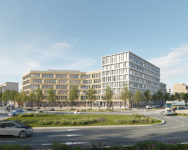 Carta – Reichen et Robert - Immeuble de bureaux porte Est