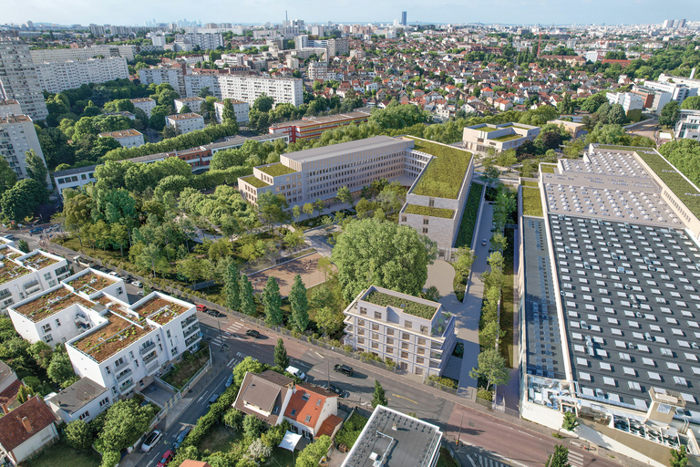 Carta – Reichen et Robert - Marché global de performance pour la reconstruction sur site et rénovation globale du lycée de Cachan