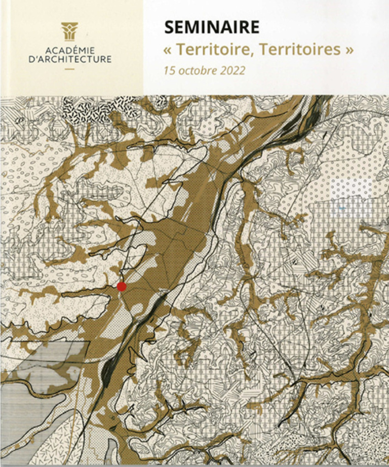 Carta – Reichen et Robert - Séminaire "Territoire, Territoires", de l'Académie d'Architecture 